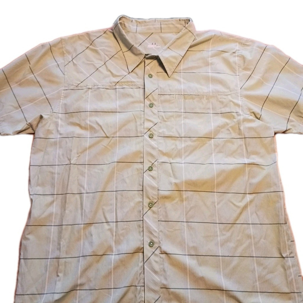 Under Armour Mens Plaid Button Down Shirt XXL